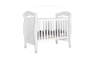 Ver imagem 2 de Berço Mini Cama Pimp 3 em 1 com Suporte para Véu e Rodízios Cor Branco Ja