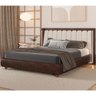 Cama Japonesa Seo King Courino Marrom - Sallar Home - 4