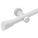 Ver imagem 1 de Kit Varão para Cortina Completo 28mm 3 Metros com 2 Emendas Joy