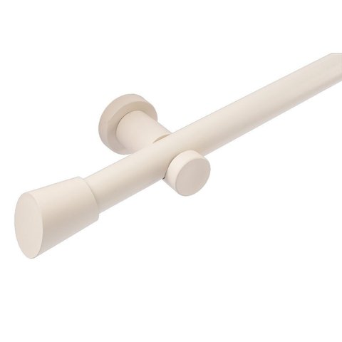 Kit Varão para Cortina Completo 28mm 2 Metros com Emenda Joy