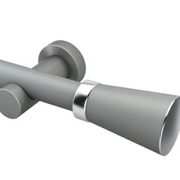 Kit Varão Completo Jade 28mm 3 Metros com 2 Emendas - Quarto ou Sala - 1