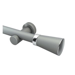 Kit Varão Completo Jade 28mm 2 Metros com Emenda - Quarto ou Sala