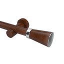 Ver imagem 1 de Kit Varão para Cortina Completo 28mm 2 Metros com Emenda Jade