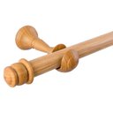 Ver imagem 1 de Kit Varão para Cortina Completo Alongado 28mm 3 Metros com 2 Emendas Europa 