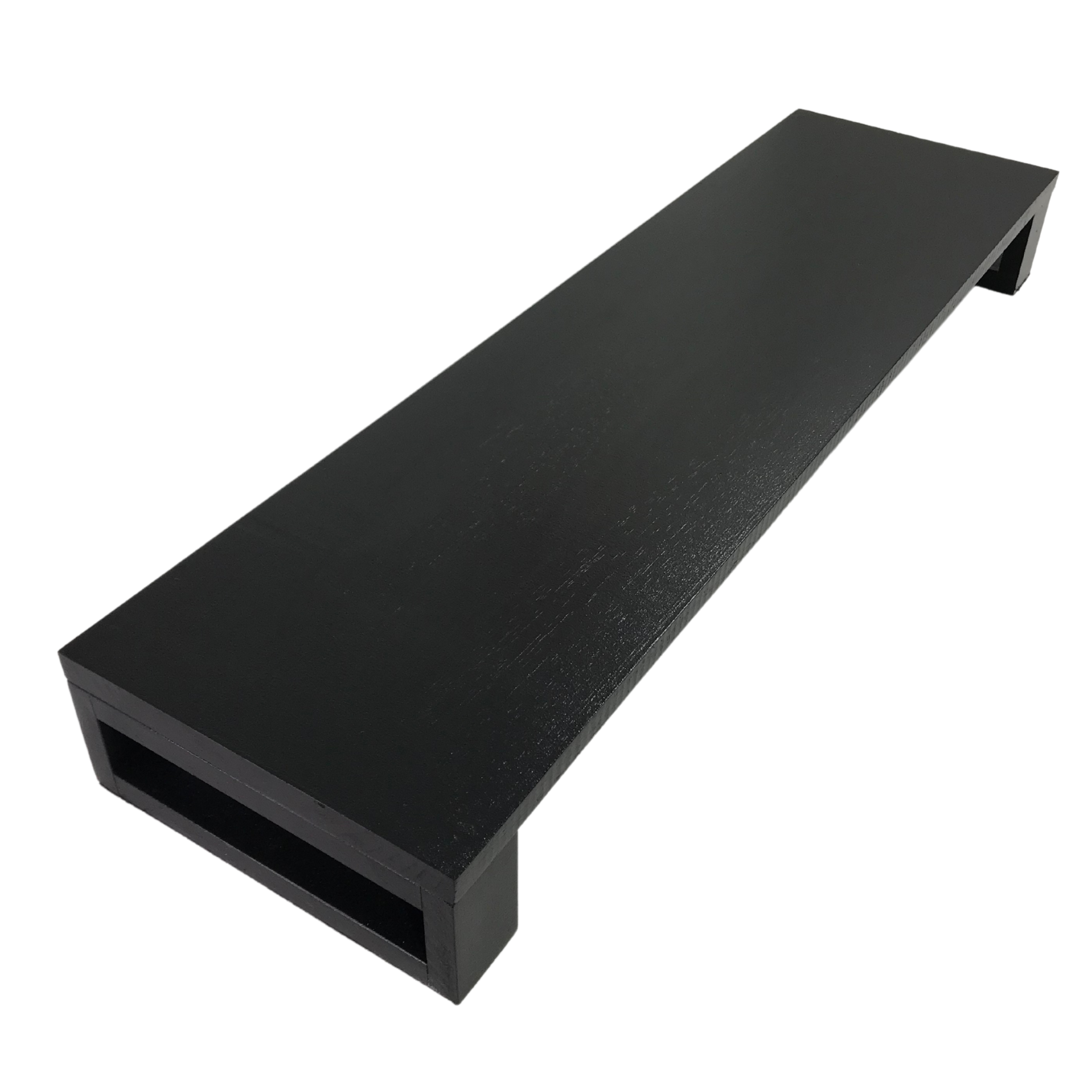 Suporte Base Monitor Stand de Mesa Madeira Maciça 90x25x10 - 2