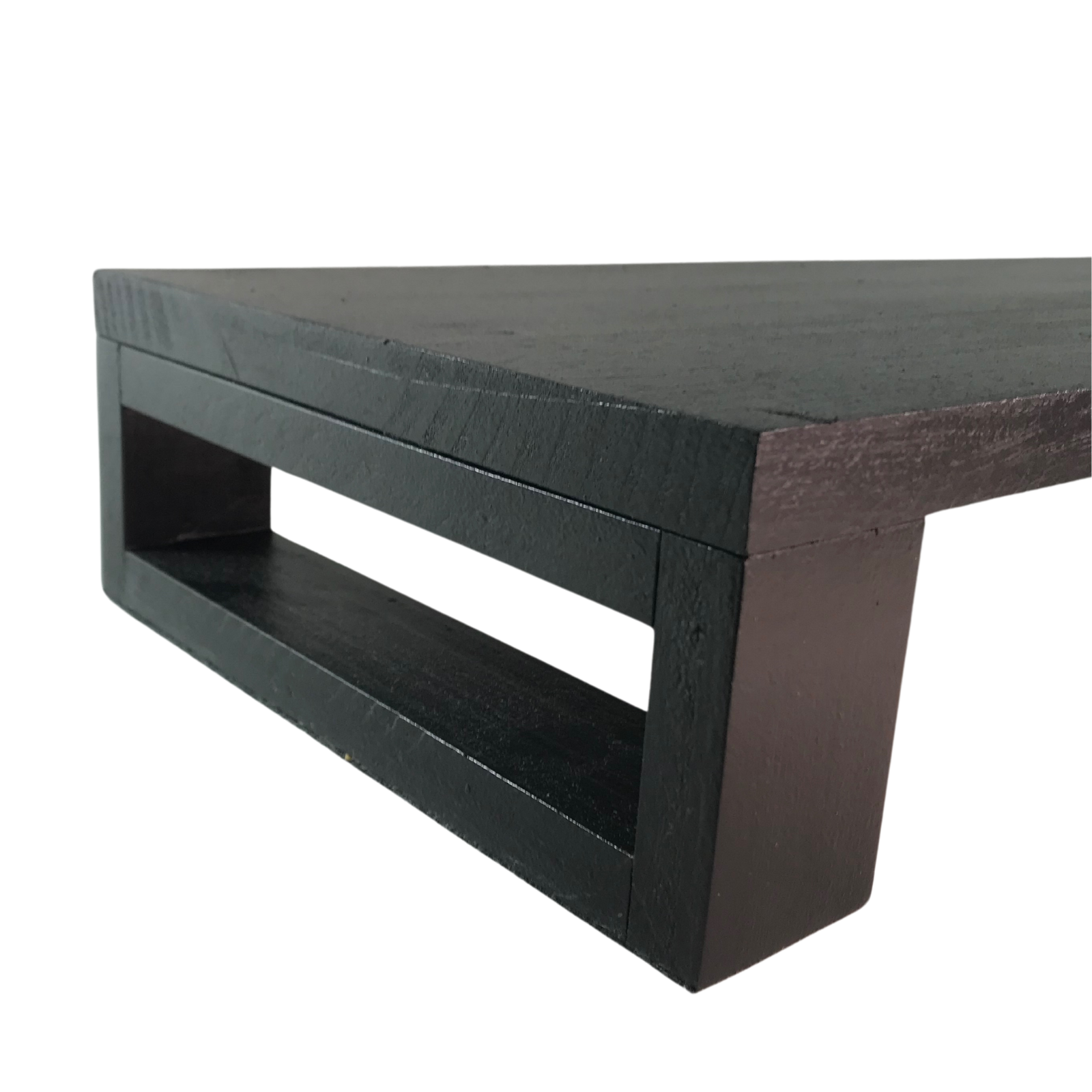 Suporte Base Monitor Stand de Mesa Madeira Maciça 90x25x10 - 3