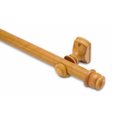 Ver imagem 1 de Kit Varão para Cortina Completo Compacto 19mm 2 Metros com Emenda 