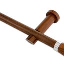 Ver imagem 4 de Kit Varão para Cortina Completo 28mm 2 Metros com Emenda Alemão