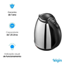 Chaleira Elétrica Inox Sem Fio Elgin 1200W Capacidade 1,8 Litros Com Desligamento Automático 110V - 10