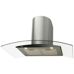 Coifa de Parede Digital Fischer Talent Touch 90cm Inox Escovado 127v - 1