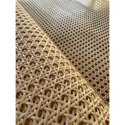 Palhinha Indiana Sextavada Natural Tela de Rattan Empalhador - 3