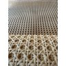 Palhinha Indiana Sextavada Natural Tela de Rattan Empalhador - 6