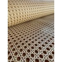 Ver imagem 4 de Palhinha Indiana Sextavada Natural Tela de Rattan Empalhador