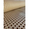 Palhinha Indiana Sextavada Natural Tela de Rattan Empalhador - 4