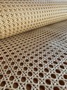 Ver imagem 4 de Palhinha Indiana Sextavada Natural Tela de Rattan Empalhador