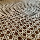 Ver imagem 5 de Palhinha Indiana Sextavada Natural Tela de Rattan Empalhador