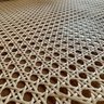 Palhinha Indiana Sextavada Natural Tela de Rattan Empalhador - 5