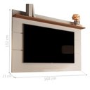 Ver imagem 2 de Painel para TV Brisa Alta Off White Freijó