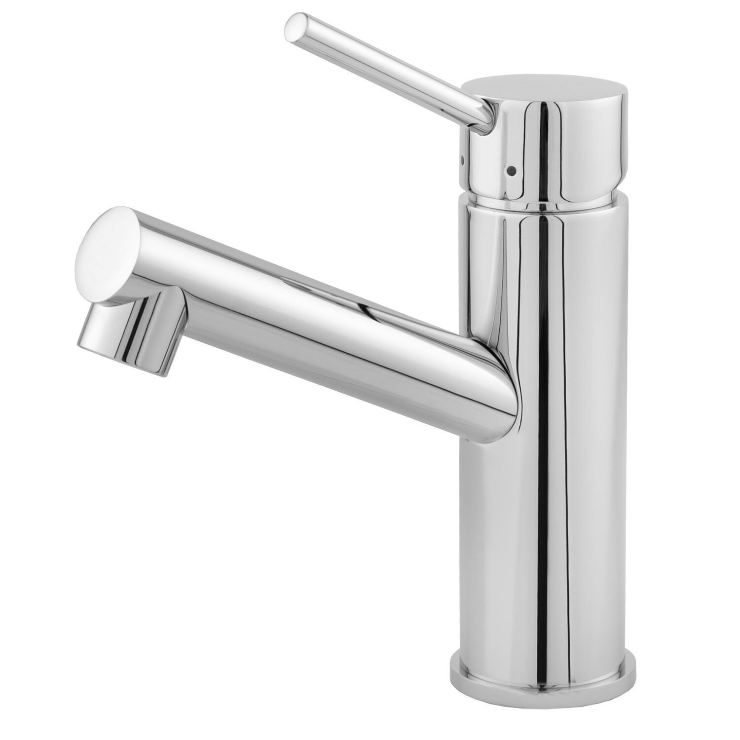 Misturador Monocomando Lavatório de Mesa Bica Baixa Fit 1/2 Dn 15 - 4412 Leão Metais - 1