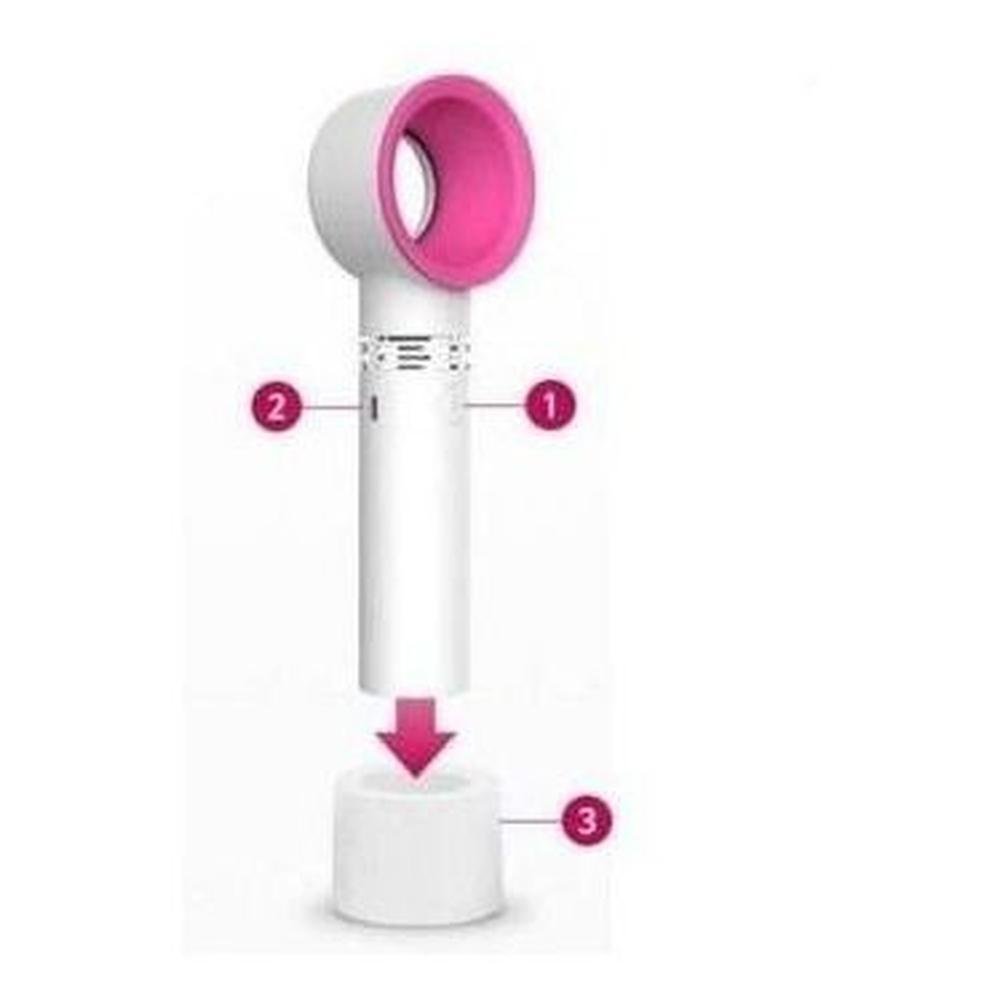 Mini Ventilador Portátil sem Hélice Usb Recarregável - 6