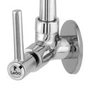 Ver imagem 2 de Torneira Para Cozinha Parede Bica Alta 1/4 Volta C62 Fama - 1170 Leão Metais