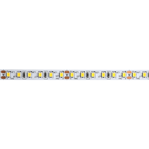 Fita de Led 24v 12.5w 1396l Ip20 Rolo 10m Nordecor - 3000k - Luz Amarela