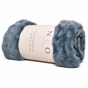 Ver imagem 3 de Manta Peseira para Cama Sofá Antialérgica Neo Bubbles Marinho 1,30x1,50m - Camesa