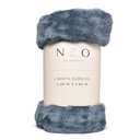 Ver imagem 1 de Manta Peseira para Cama Sofá Antialérgica Neo Bubbles Marinho 1,30x1,50m - Camesa