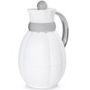 Ver imagem 1 de Garrafa Termica 1l Ferrara Branca para Cha e Cafe Termopro