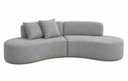 Ver imagem 2 de Sofá Luxuoso Modular Sala de Estar 200cm Vonetta