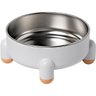 Comedouro Elevado Cachorro Cao Gato Animal de Estimaçao Tigela Removivel Raçao Seguro Resistente Gra - 1