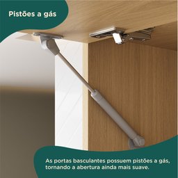 Cozinha Modulada Glória 4 Peças com Aéreo 1200 3 Portas e Torre 2 Fornos - 7