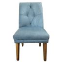 Ver imagem 3 de Kit 6 Cadeiras de Jantar Helena Tecido Pena Azul Ceu - Dominic Decor