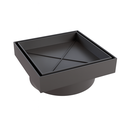Ver imagem 1 de Ralo Smart Invisível Quadrado Cinza 15 x 15 Centímetros - 2309 - Estrela