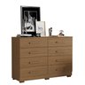 Cômoda para Quarto 8 Gavetas Moderno - 2