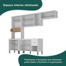 Cozinha Modulada Glória 4 Peças com Aéreo 1200 3 Portas e Torre 2 Fornos - 3