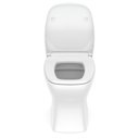 Ver imagem 5 de Kit 3 Vaso Sanitário Rimless com Assento Pp Softclose Vip Celite