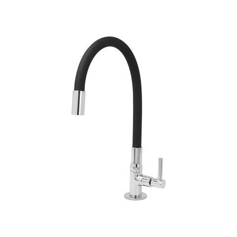 Torneira Gourmet Flexivel Cozinha C34 Mesa Preta 14 Volta