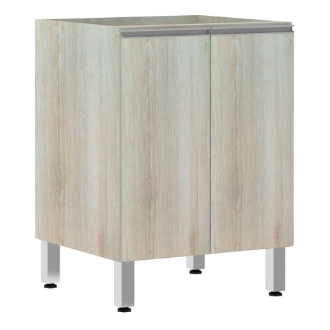 Balcão de Cozinha sem Tampo 60cm 2 Portas Lis Luciane Móveis