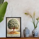 Ver imagem 1 de Quadro Lei da Atração - Árvore da Prosperidade 24x18cm - com Vidro:moldura Preta