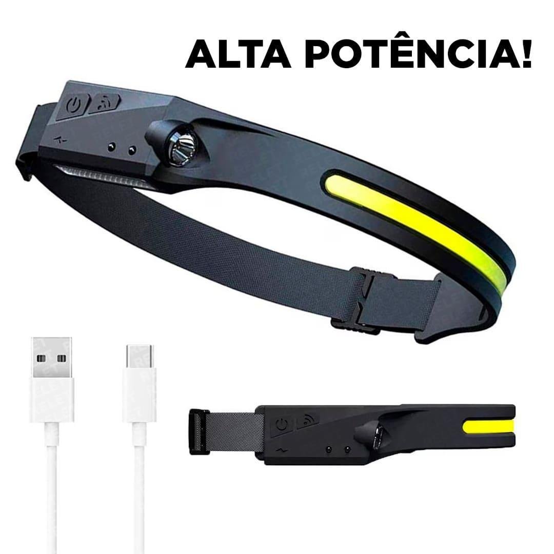 Lanterna de Cabeça com Sensor de Detecção a Prova de Água - 3