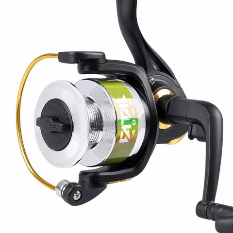 Molinete Maruri Fatal 4000 3rol Cor Dourado