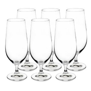 Jogo 6 Taças para Cerveja Anna em Cristal Ecológico 380ml - Bohemia