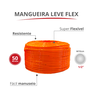 Mangueira Leve Flex Laranja Bitola 1/2'' Rolo de 50 Metros Durín - 2