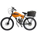 Ver imagem 1 de Bicicleta Motorizada 100cc Coroa 52 Fr Disk/Susp com Carenagem Cargo Rocket
