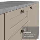 Ver imagem 6 de Armário Aéreo 35 Cm 1 Porta Branco/crema Vik Madesa