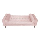 Ver imagem 3 de Recamier Baú Félix Solteiro 160 cm Suede - ADJ Decor - Rosê