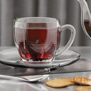 Ver imagem 3 de Jogo de 6 Xícaras em Vidro com Pires 160ml Xivi056 - Casambiente