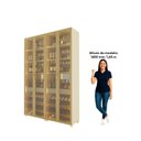 Ver imagem 5 de Cristaleira Bar 4 Portas Reflecta com Pés com LED com Espelho 100% MDF Prisma