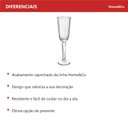 Ver imagem 2 de Jogo 6 Peças Taça de Cristal 200ml Transparente 20x5x5cm Vinho Água Espumante
